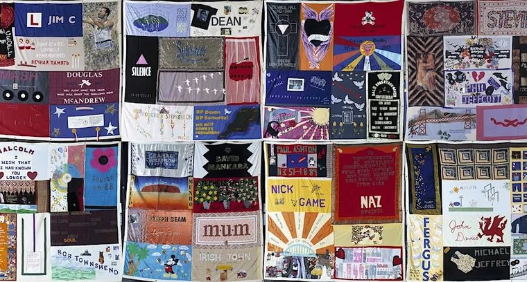 UK AIDS Memorial Quilt Exhibition Launch